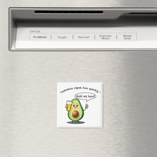 Avocado Challenge Magnet (Insitu (Vaatwasser))