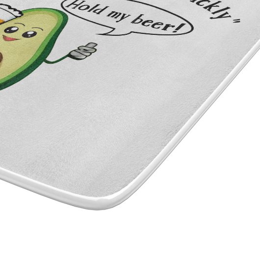 Avocado Challenge Snijplank (Hoek)