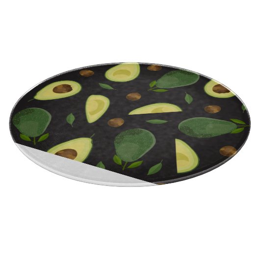 Avocado Cloth Placemat Snijplank (Hoek)
