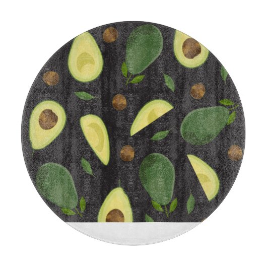 Avocado Cloth Placemat Snijplank (Voorkant)