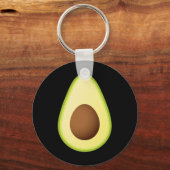 Avocado Costume Fruit Halloween Sleutelhanger (Voorkant)