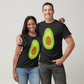 Avocado Costume Halloween Vegan Mannen Vrouwen Kin T-shirt (Unisex)