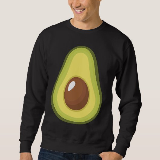 Avocado Costume  Lazy Costume Avocado Trui (Voorkant)