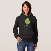 Avocado couple I love him partner Valentine s Day Hoodie (Voorkant volledig)
