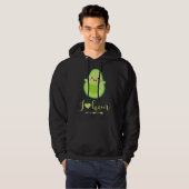Avocado couple I love him partner Valentine s Day Hoodie (Voorkant volledig)