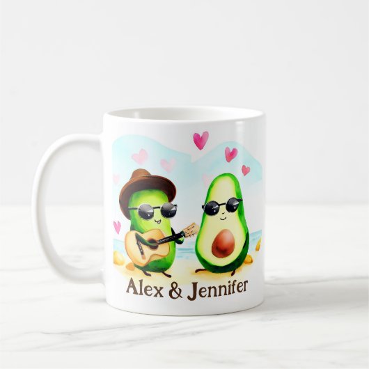Avocado Couple Koffiemok (Links)