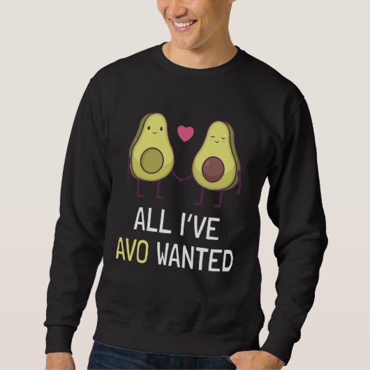 Avocado Couple Valentine s Day Trui (Voorkant)