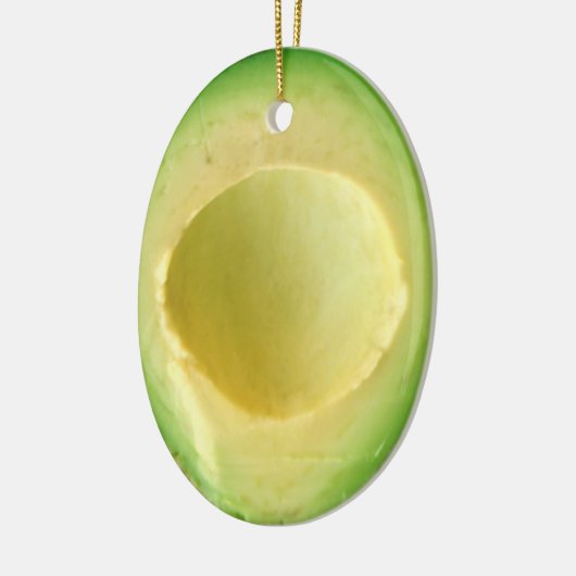 Avocado Crazy 4Owen Keramisch Ornament (Links)
