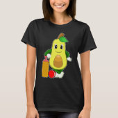 Avocado Cricket bat T-shirt (Voorkant)