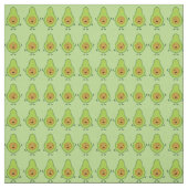 Avocado Cute Kinder Cartoon Stof (Swatch)