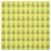 Avocado Cute Kinder Cartoon Stof (Swatch)