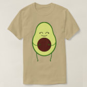 Avocado Cute Smile Shirt Classic TShirt (Design voorkant)
