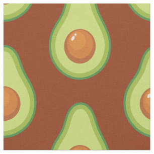 Avocado Cute Vegetables Food Stof