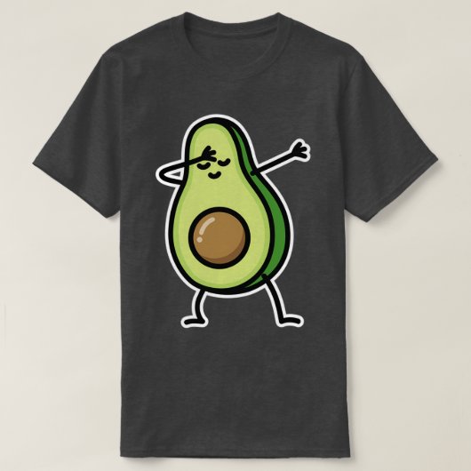 Avocado dab dabbing Classic TShirt (Design voorkant)