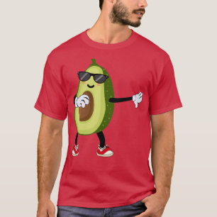 Avocado Dabbing Dansend Sunbril Clipart T-shirt