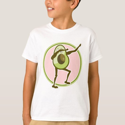 Avocado Dabbing T-shirt (Voorkant)