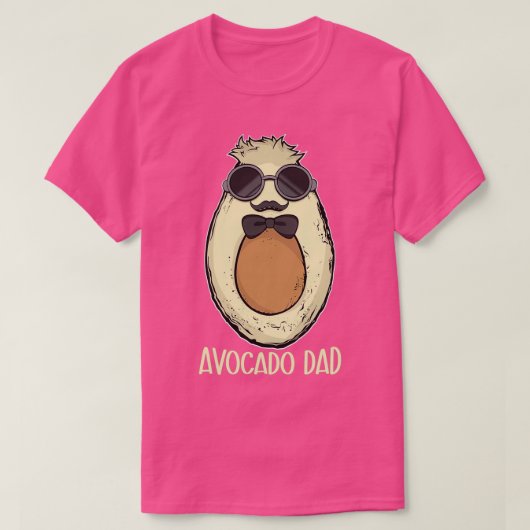 Avocado Dad Avocado Gift Mannen Avocado T-shirt (Design voorkant)
