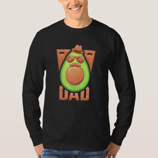 Avocado Dad T-shirt (Voorkant)