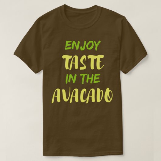 Avocado Dag Nationale Avocado Dag 7 T-shirt (Design voorkant)