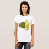 Avocado Dames Basic T-shirt (Voorkant volledig)