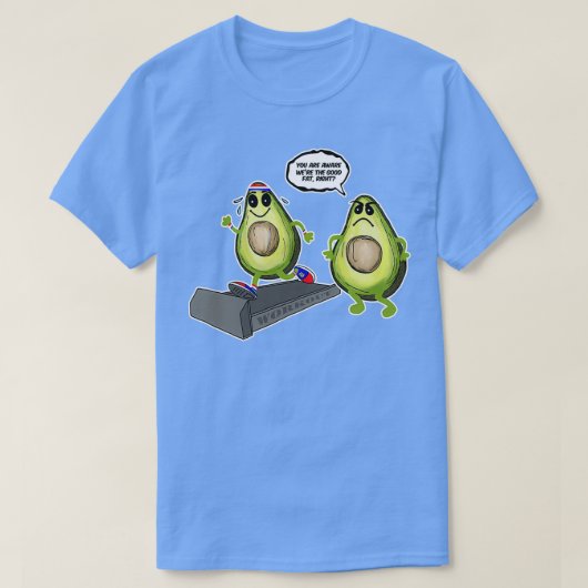 Avocado de Good Fat 1 T-shirt (Design voorkant)