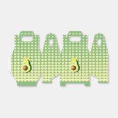 Avocado de koning van alle vruchten bedankdoosjes (Uitgevouwen)