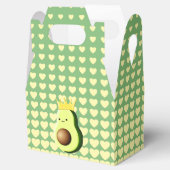 Avocado de koning van alle vruchten bedankdoosjes (Geopend)