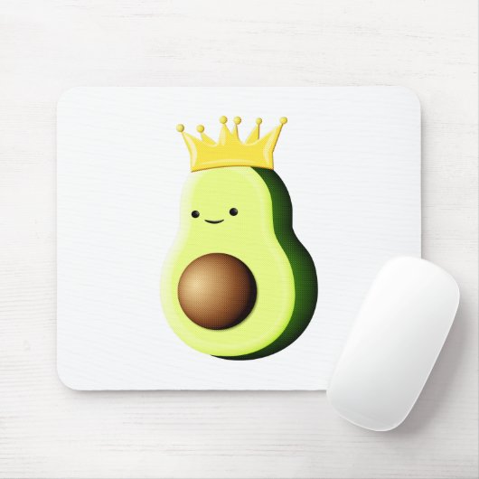 Avocado de koning van alle vruchten muismat (Met muis)