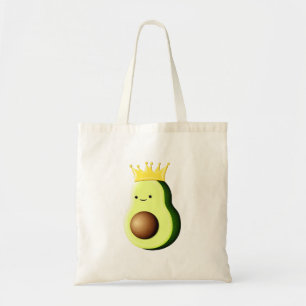 Avocado de koning van alle vruchten tote bag