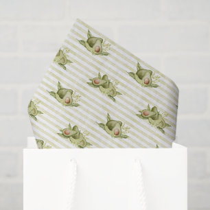 Avocado Decoupage Tissuepapier, Avocadocadeau Tissuepapier