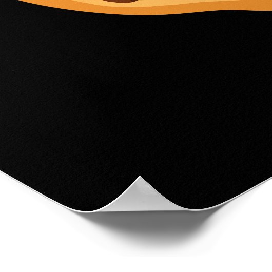 Avocado-deeg Funny Avocado Pun Poster (Hoek)