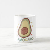 Avocado Delight � schattige dierenkunst Koffiemok (Center)