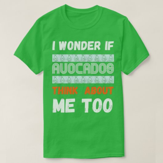Avocado design15 t-shirt (Design voorkant)