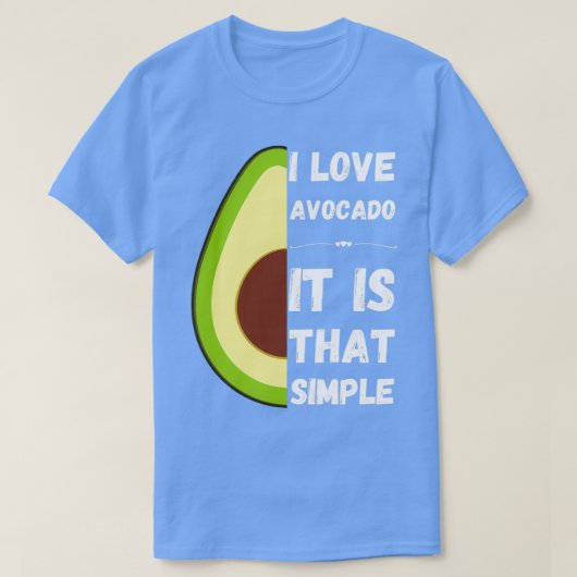 Avocado design17 t-shirt (Design voorkant)