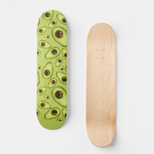 Avocado-droom Persoonlijk Skateboard (Voorkant)