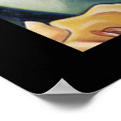 Avocado-druk Poster (Hoek)