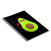 avocado-duivel notitieboek (Rechterzijde)