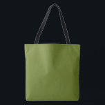 Avocado effen effen kleur tote bag<br><div class="desc">Avocado kleur #6A7E22</div>