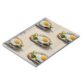 Avocado & Egg Toast Gusto Poetry Notitieboek (Linkerzijde)