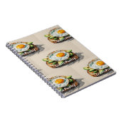 Avocado & Egg Toast Gusto Poëzie Notitieboek (Rechterzijde)