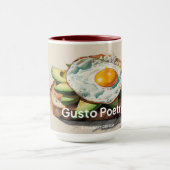 Avocado & Ei Toast Gusto Poetry Mok (Midden)