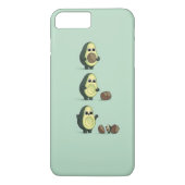 Avocado en avocado-kinderen Case-Mate iPhone case (Achterkant)