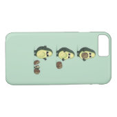 Avocado en avocado-kinderen Case-Mate iPhone case (Achterkant (Horizontaal))