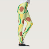 Avocado en gele Leggings (Rechts)