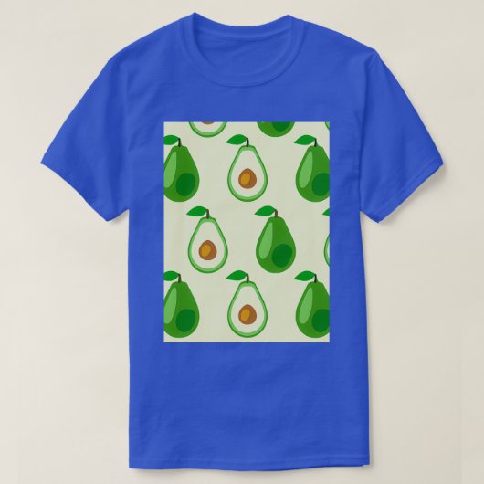 Avocado Exotic Floral T-shirt (Design voorkant)