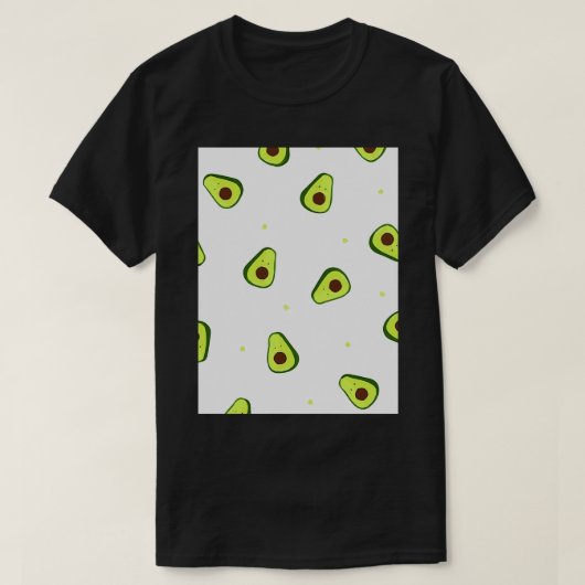 Avocado Exotic Juicy Fruit T-shirt (Design voorkant)