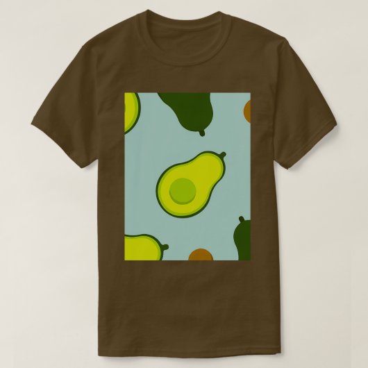 Avocado Exotic Luminous Textile T-shirt (Design voorkant)