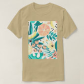 Avocado Exotic Pattern Style T-shirt (Design voorkant)