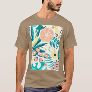 Avocado Exotic Pattern Style T-shirt