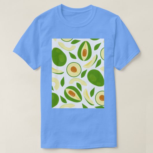 Avocado Exotic Tropic Adornment T-shirt (Design voorkant)